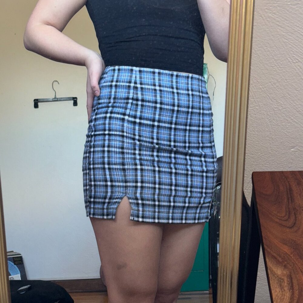 Light Blue academia pencil skirt, size 5
